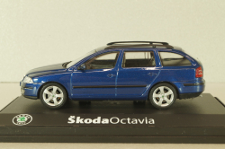 Skoda Octavia Combi 2000, blue, 143AB-002K, Abrex 1:43