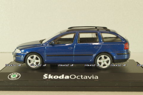 Skoda Octavia Combi 2000, blue, 143AB-002K, Abrex 1:43