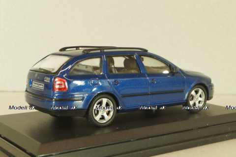 Skoda Octavia Combi 2000, blue, 143AB-002K, Abrex 1:43