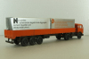 Mercedes 1632/1932 tractor with semi-trailer, orange, 186,NZG 1:50