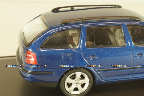Skoda Octavia Combi 2000, blue, 143AB-002K, Abrex 1:43