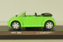 Volkswagen New Beatle Cabriolet 1994 Concept 1, green, ART.265, Detail Cars 1:43