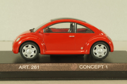 Volkswagen New Beatle 1994 Concept 1, red, ART.261, Detail Cars 1:43