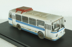 Лаз-695Н "уставший", бело-синий, Improved Models 1:43