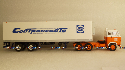 Volvo F89 6x2 c п/п Klegefrance Совтрансавто, TruckTyr 1:43