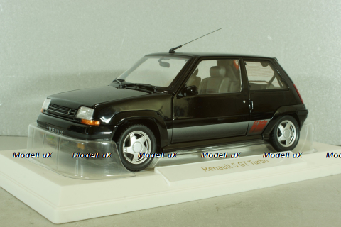 RENAULT R5 Supercinque GT Turbo 1989, black, 185244, Norev 1:18