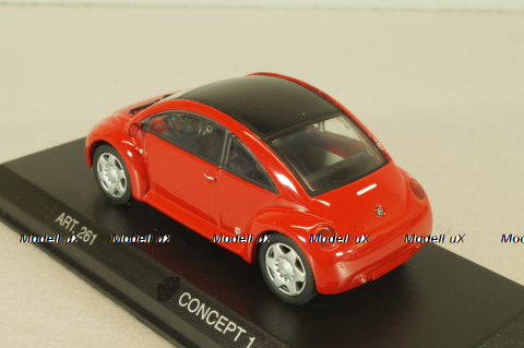 Volkswagen New Beatle 1994 Concept 1, red, ART.261, Detail Cars 1:43