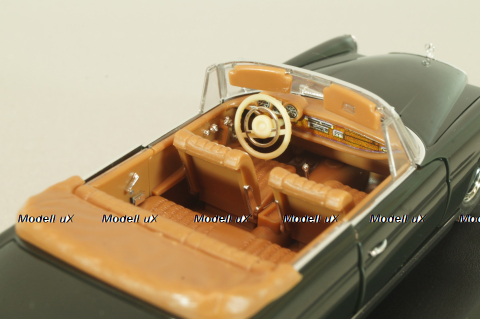 Mercedes 220 SE 3,5 Cabriolet  (W111) 1961, black, 4331, Faller 1:43