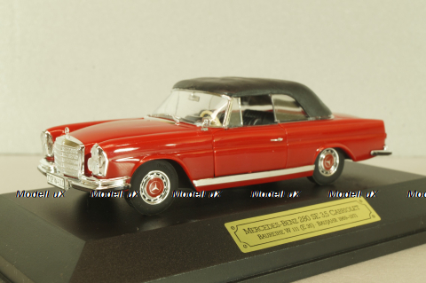 Mercedes 220 SE 3,5 Coupe (W111) 1961, red, 4332, Faller 1:43 
