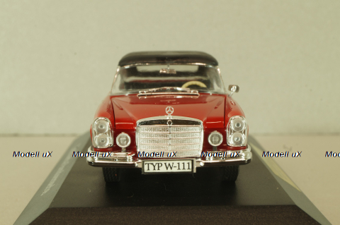 Mercedes 220 SE 3,5 Coupe (W111) 1961, red, 4332, Faller 1:43 