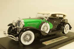 Duesenburg, black/green 1934, 18110bk, Signature Models 1:18