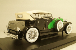 Duesenburg, black/green 1934, 18110bk, Signature Models 1:18