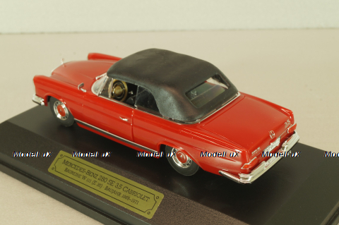 Mercedes 220 SE 3,5 Coupe (W111) 1961, red, 4332, Faller 1:43 