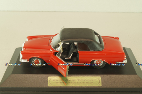 Mercedes 220 SE 3,5 Coupe (W111) 1961, red, 4332, Faller 1:43 