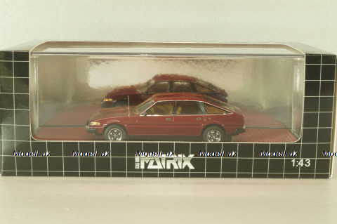 Rover 3500 SDI MK1 red 1976, dark red, MX41706-122, Matrix 1:43