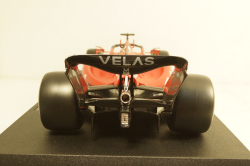 Ferrari f1-75 SCUDERIA N16 SEASON 2022,Charles Leclerc, Yellow Wheels, BU16811LE, Bburago 1:18