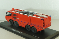 Iveco Super Dragon X8 Airport fire truck 2007, red, 07135, Schuco 1:43