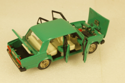 Ваз-2107, А40, зеленый №2, Тантал/Радон 1:43