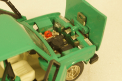 Ваз-2107, А40, зеленый №2, Тантал/Радон 1:43