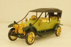 Руссо-Балт С24-40, А22, 2-х цветный, оливковый, Тантал/Радон 1:43