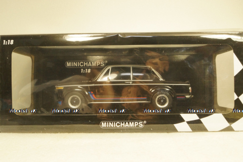 BMW 2002 Turbo 1973 Black,155026204, Minichamps 1:18
