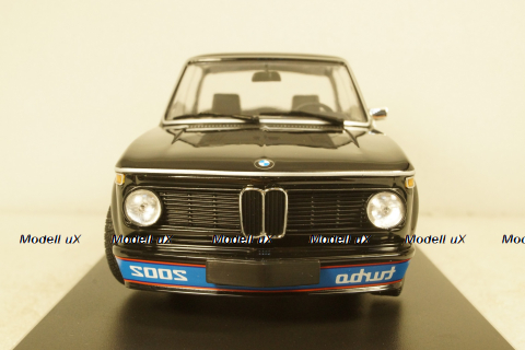 BMW 2002 Turbo 1973 Black,155026204, Minichamps 1:18