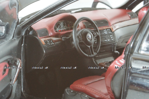 BMW 325i (E46) Compact 2000, black, 80430024440, Kyosho 1:18