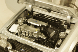 Ford Escort XR3i Cabrio, silver 1984, 4993, SunStar 1:18