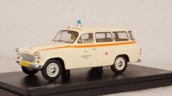 Skoda 1202 SW station wagon AMBULANCE 1964, 143ABSX-728XO, Abrex 1:43