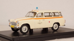 Skoda 1202 SW station wagon AMBULANCE 1964, 143ABSX-728XO, Abrex 1:43
