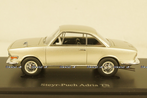 Steyr-Puch Adria TS, silver, 02009, AutoCult 1:43