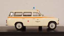 Skoda 1202 SW station wagon AMBULANCE 1964, 143ABSX-728XO, Abrex 1:43