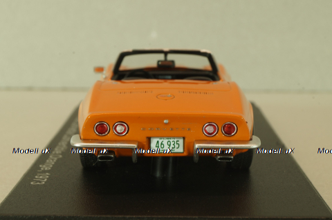 Chevrolet Corvette (C3) Convertible 1973, orange, 46935, Neo 1:43