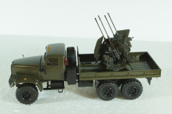 Краз-255, с зениткой, Саратов 1:43