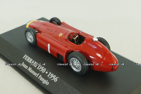 Ferrari D50 #1  1956, J.M.Fangio, world champion Formula 1, Ferrari F1 Collection #1 1:43