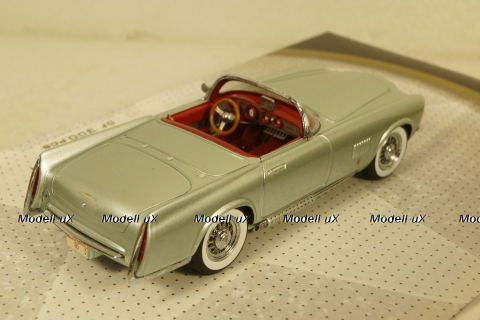 Chrysler Ghia Falcon 1955 Light Green Metallic, 437143030, Minichamps 1:43