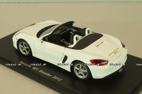 Porsche Boxster (981) 2012, white, S3394, Spark 1:43