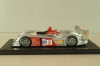 Audi R8 "Last race" #2, winner Lime Rock Park ALMS 2006, silver, S0677, Spark 1:43