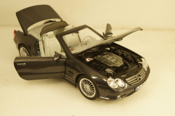 Mercedes SL-Class SL500 (R230) Cabriolet 2003, B66040687, Norev 1:18