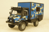 Merсedes Unimog 4х4 Кемпинг синий, KV мастерская 1:43