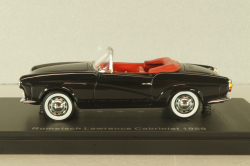 Volkswagen Rometsch Lawrence Cabriolet 1957, black, BOS Models 1:43 