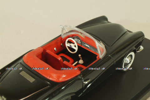 Volkswagen Rometsch Lawrence Cabriolet 1957, black, BOS Models 1:43 