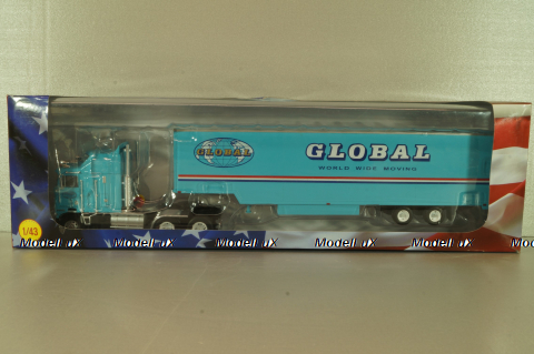 Kenworth K100 Aerodyne, 1980, American trucks, France, #36, Altaya 1:43