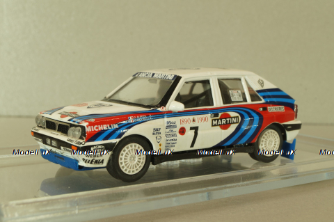 Lancia Delta HF Integrale 16V #7 rally Monte Carlo 1990, D.Auriol, 36SM60, Vitesse 1:43