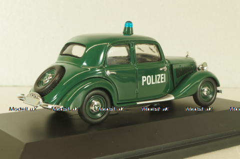 Mercedes-Benz 170V Polizei Limousine (W136) 1936, green, 02364, Schuco 1:43
