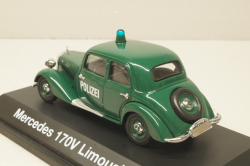 Mercedes-Benz 170V Polizei Limousine (W136) 1936, green, 02364, Schuco 1:43