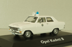 Opel Kadett B Polizei 1965, white, 02943, Schuco 1:43