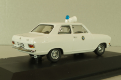 Opel Kadett B Polizei 1965, white, 02943, Schuco 1:43