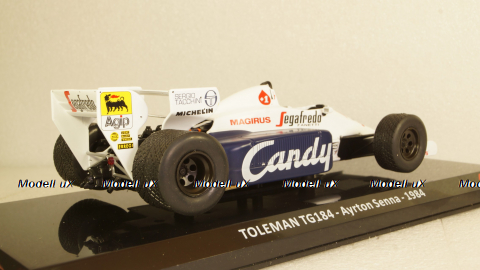 Toleman TG184  Ayrton Senna 1984, LE GRANDI FORMULA 1 №13, 1:24