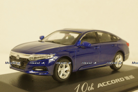 Honda Accord 10 2017, Blue, Paudi 1:43